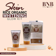 3 in 1 Whitening Rice Organic Glow Kit | Natural Beauty Revolution