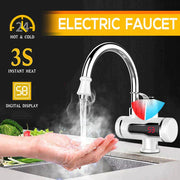 Instant electric geyser with digital display