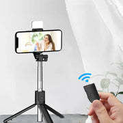 Original 4 IN 1 Wireless Selfie Stick Tripod 70CM