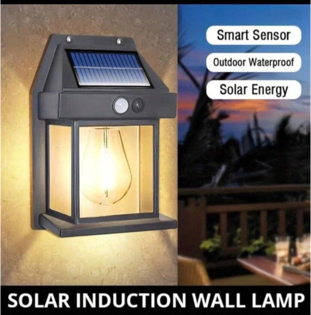 Wall Mounted Solar Light with Motion Sensor