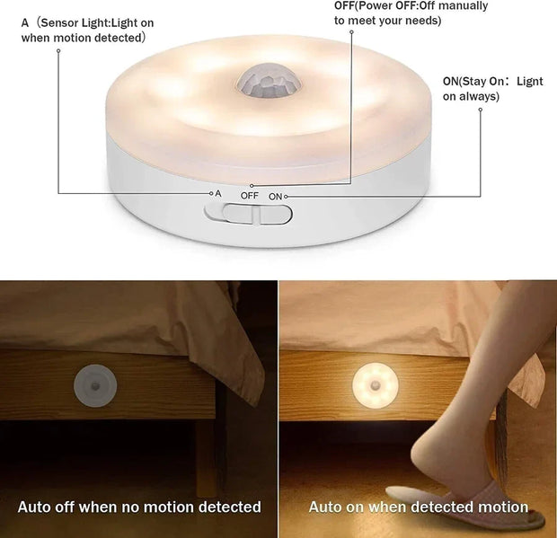 Energy-Efficient LED Motion Sensor Light