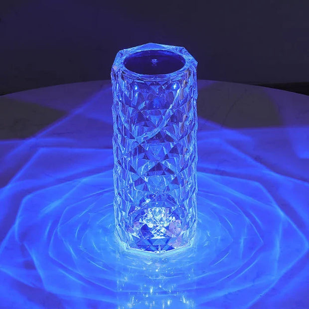 16 Colors Crystal Diamond Table Lamp